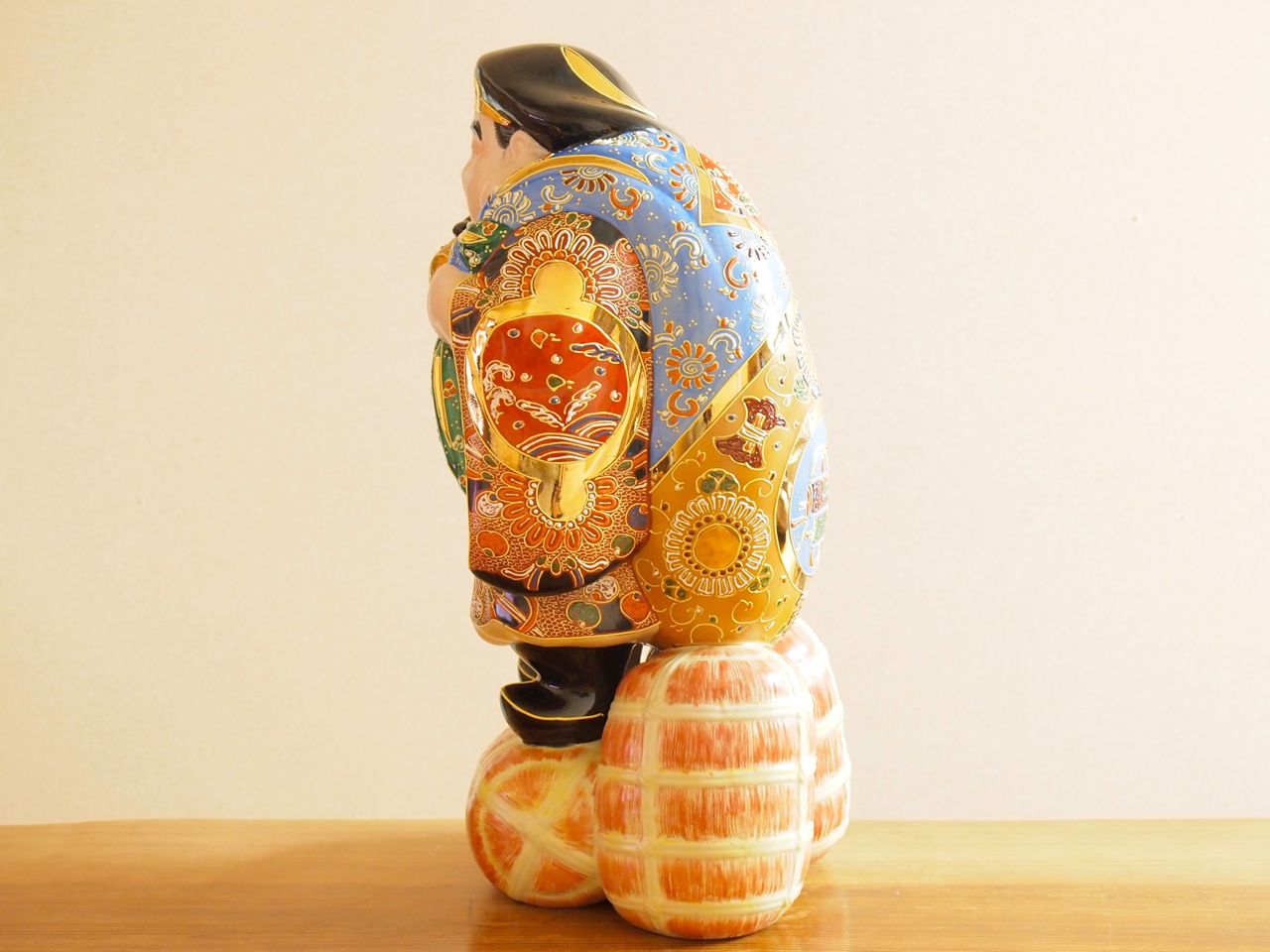 九谷焼 15号大黒 盛付 九谷焼マルヨネ 陶芸窯和陶房