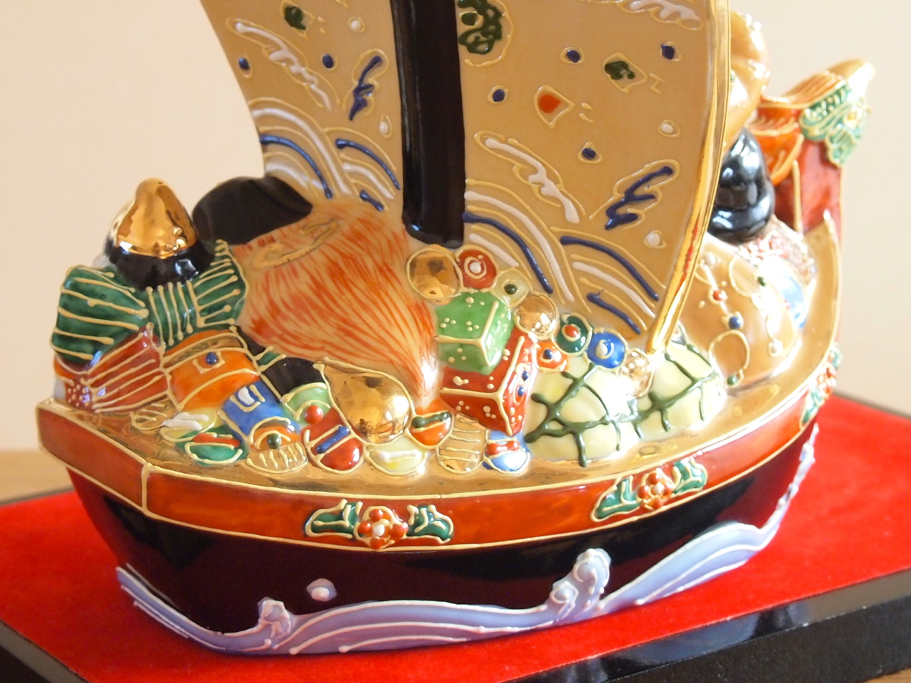 九谷焼 6号七福神 盛(台付) 九谷焼マルヨネ 陶芸窯和陶房 九谷焼 6号七福神 盛(台付) 九谷焼マルヨネ 陶芸窯和陶房