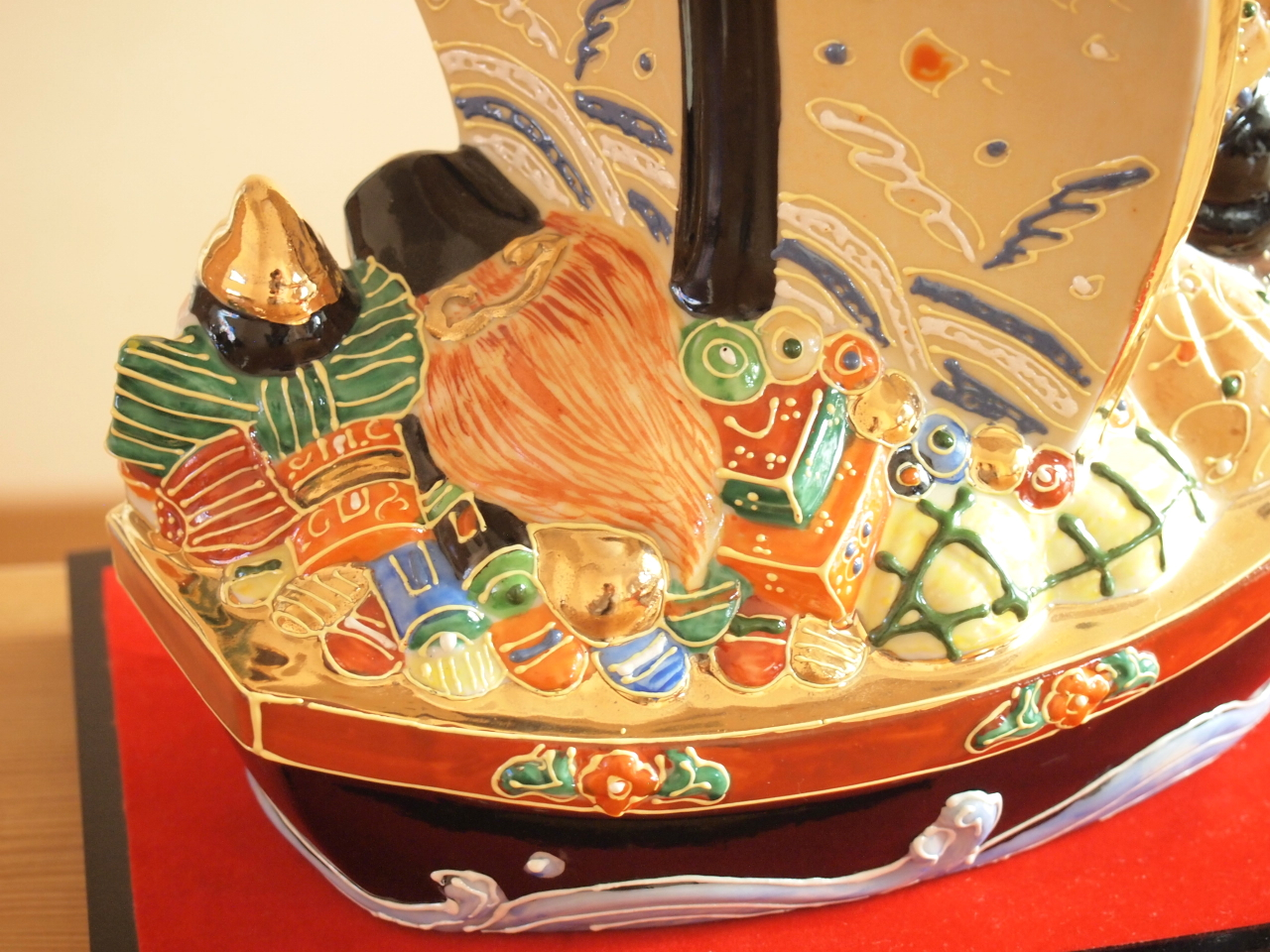 九谷焼 7号七福神 盛(台付) 九谷焼マルヨネ 陶芸窯和陶房 九谷焼 7号七福神 盛(台付) 九谷焼マルヨネ 陶芸窯和陶房