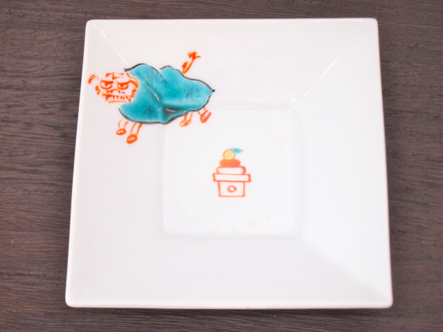 角小皿　和陶房